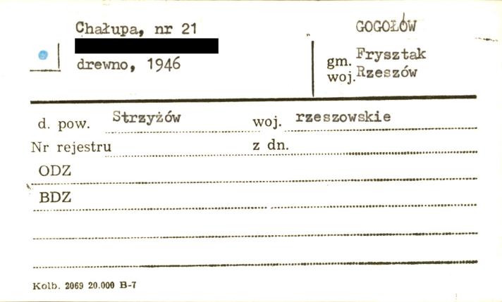 chałupa, skan 1