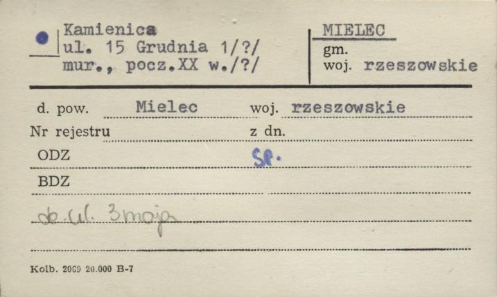 kamienica, skan 1