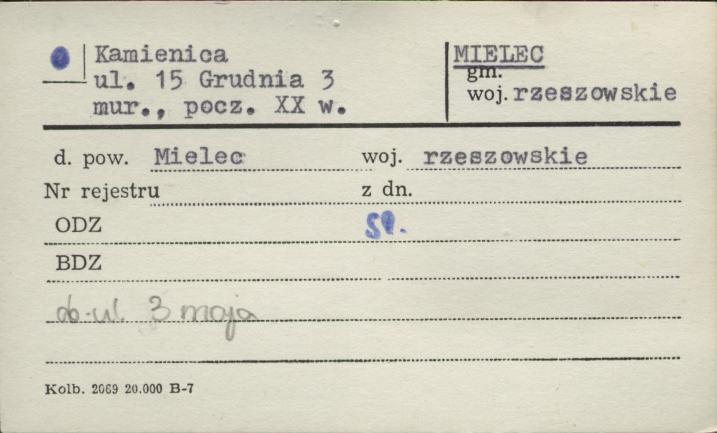 kamienica, skan 1