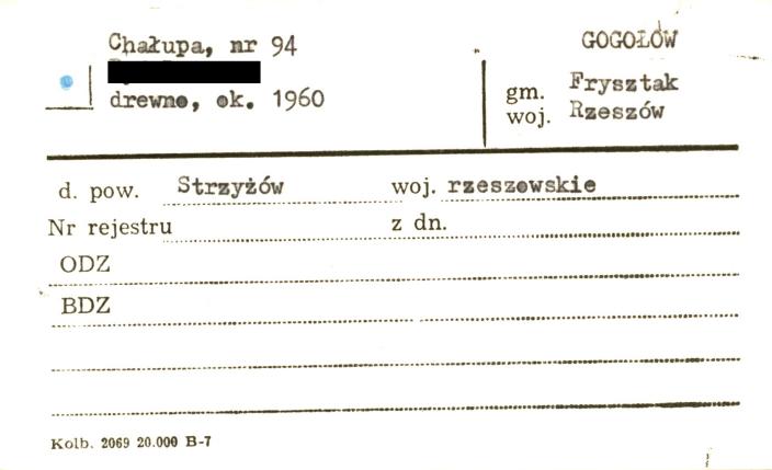 chałupa, skan 1