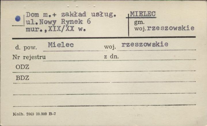 dom mieszkalny + zakład usług., skan 1