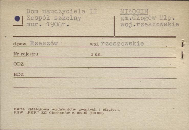dom nauczyciela II, zespół szkolny, skan 1