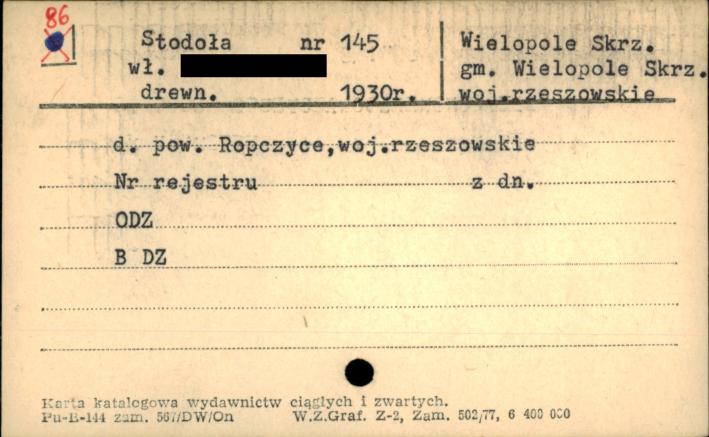 stodoła, skan 1