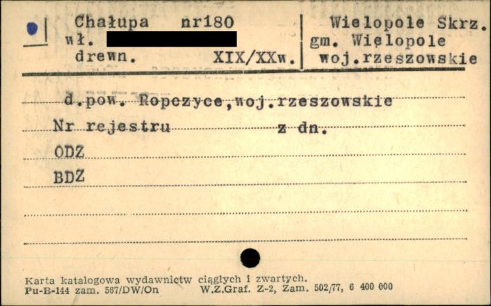 chałupa, skan 1