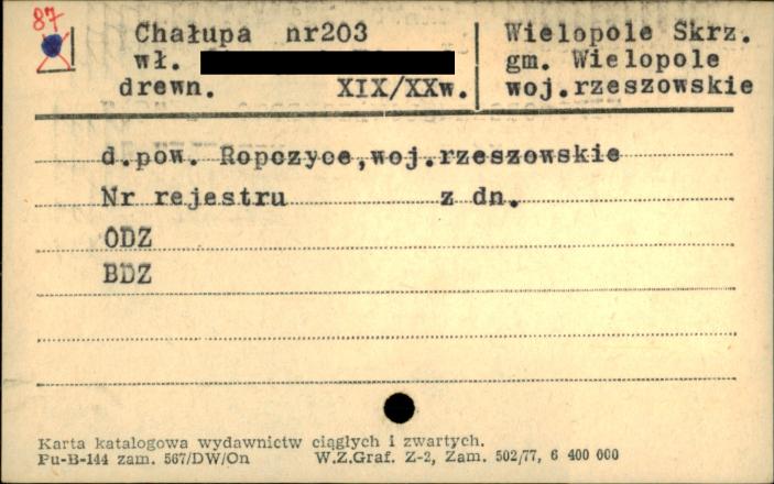 chałupa, skan 1