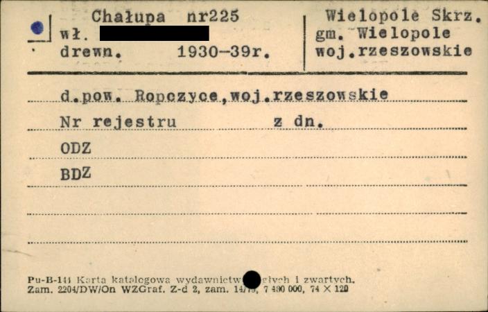 chałupa, skan 1