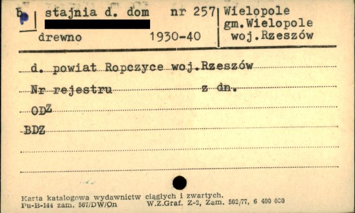 stajnia, d. dom, skan 1
