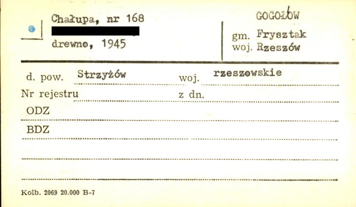 chałupa, skan 1