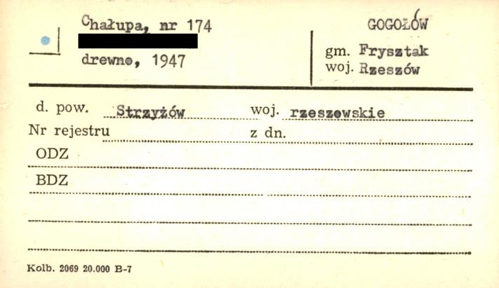 chałupa, skan 1