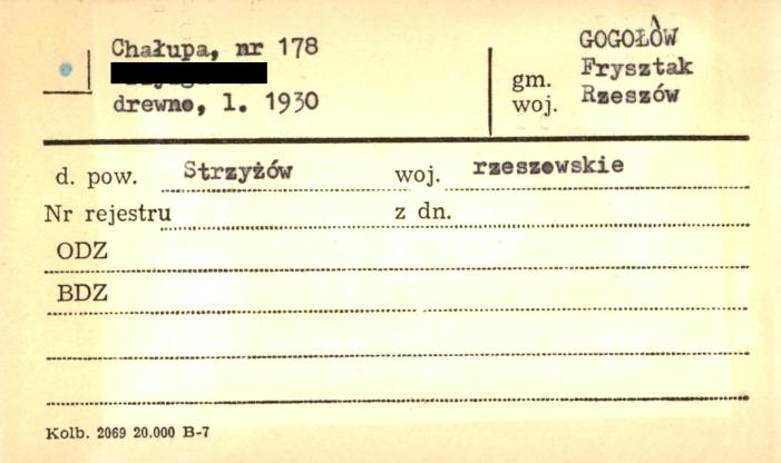 chałupa, skan 1