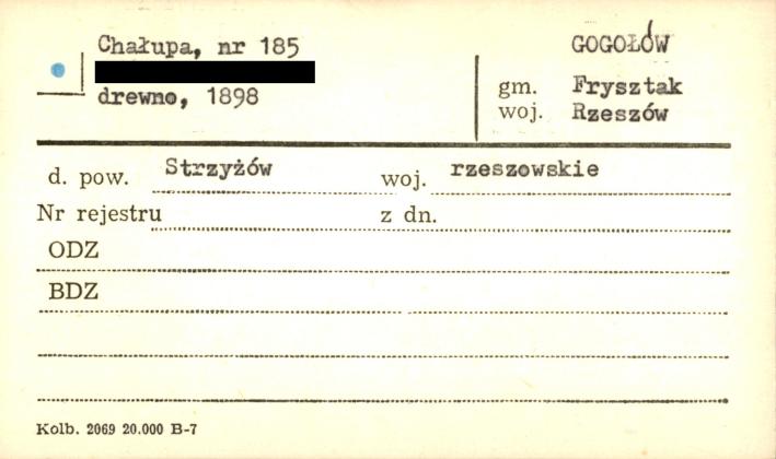 chałupa, skan 1
