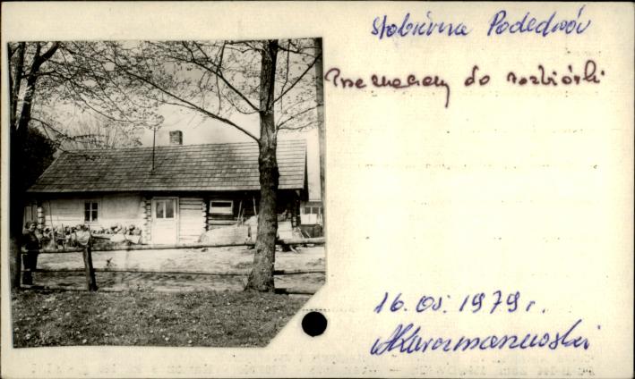 chałupa, skan 2