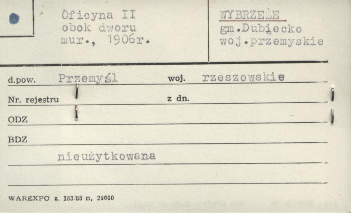 oficyna II, skan 1