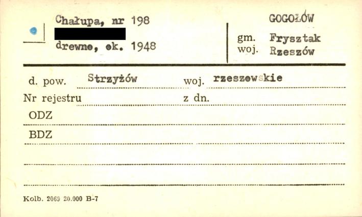 chałupa, skan 1