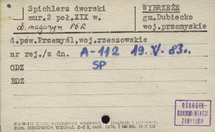 spichlerz dworski, skan 1
