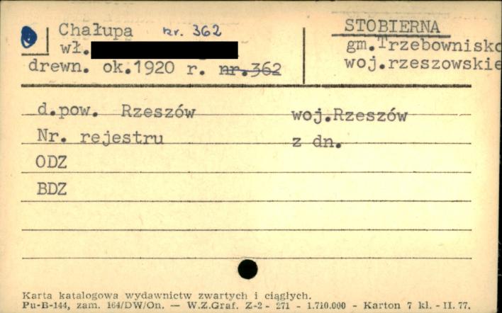 chałupa, skan 1