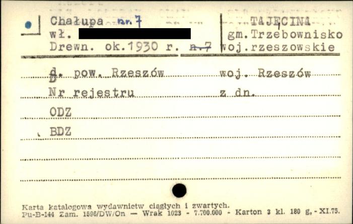 chałupa, skan 1