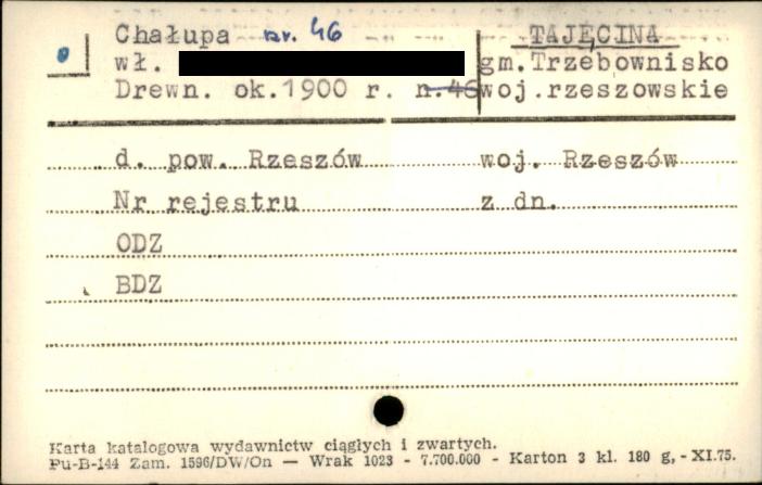 chałupa, skan 1