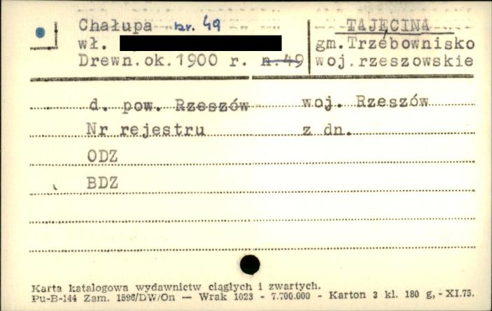 chałupa, skan 1
