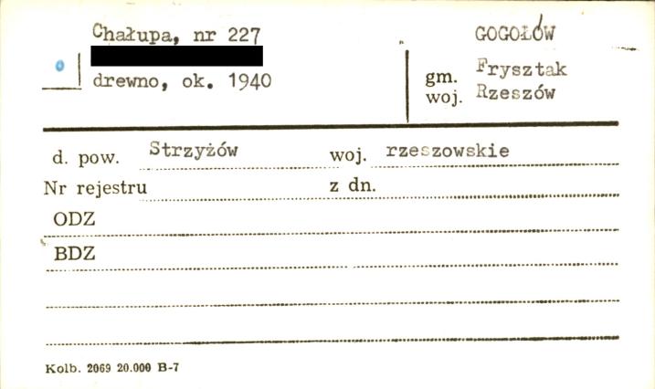 chałupa, skan 1