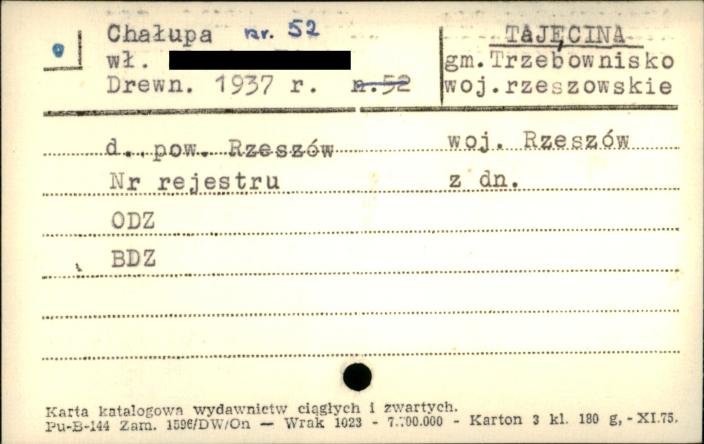 chałupa, skan 1