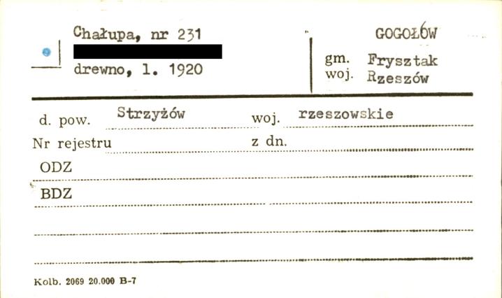chałupa, skan 1