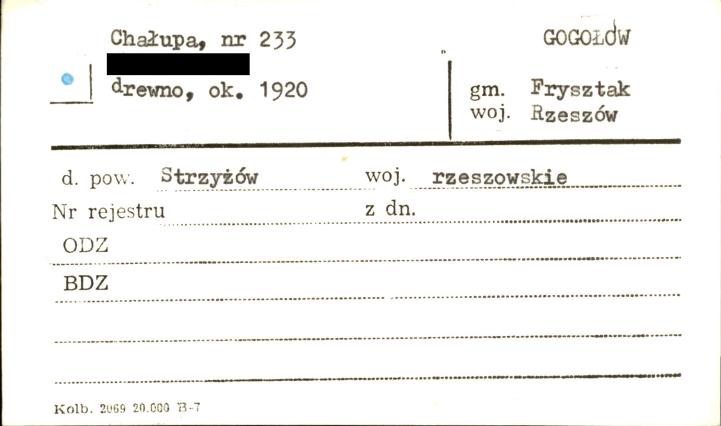 chałupa, skan 1