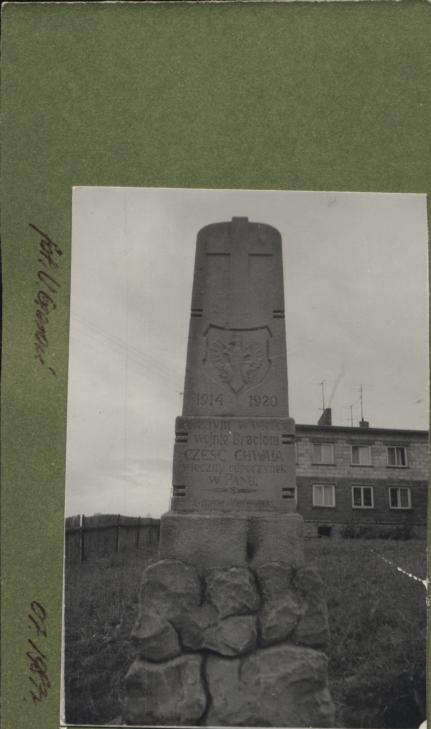 pomnik poległych w wojnie 1914-1920 r., skan 2