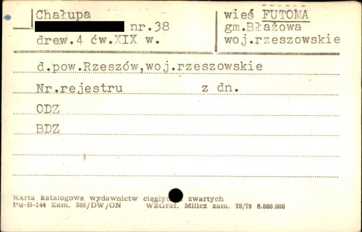 chałupa, skan 1