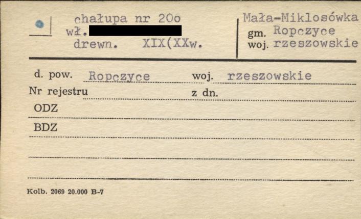 chałupa, skan 1