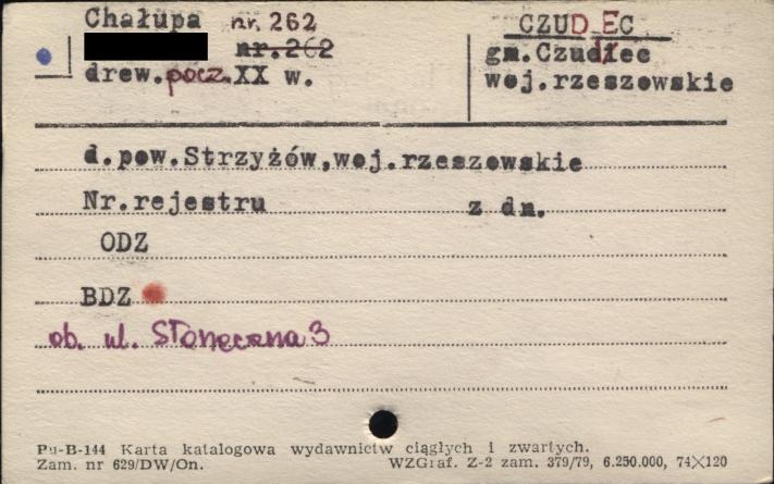 chałupa, skan 1