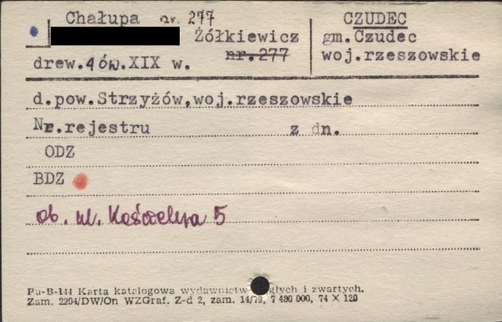 chałupa, skan 1
