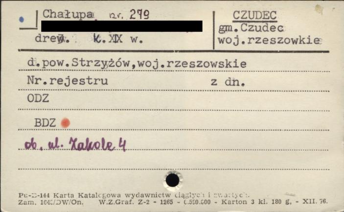 chałupa, skan 1