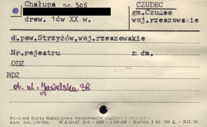 chałupa, skan 1
