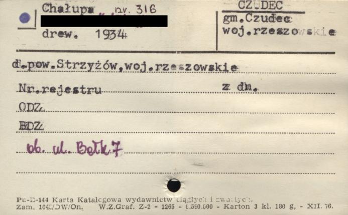 chałupa, skan 1