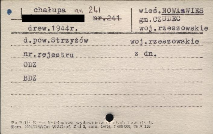 chałupa, skan 1