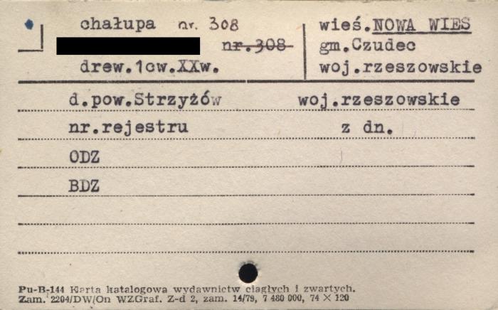 chałupa, skan 1