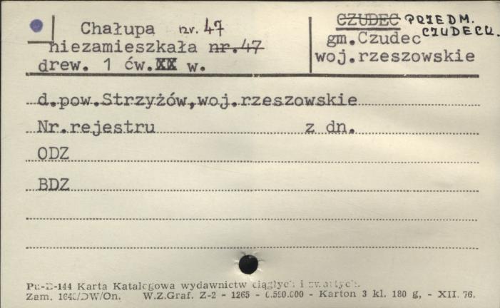 chałupa, skan 1