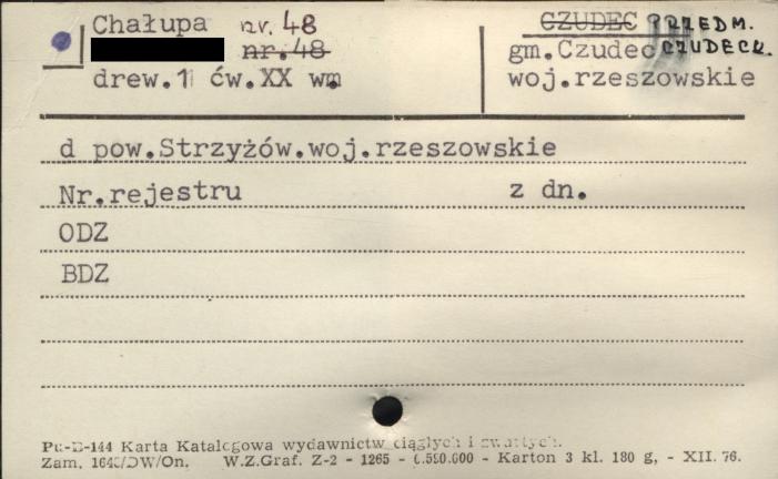 chałupa, skan 1