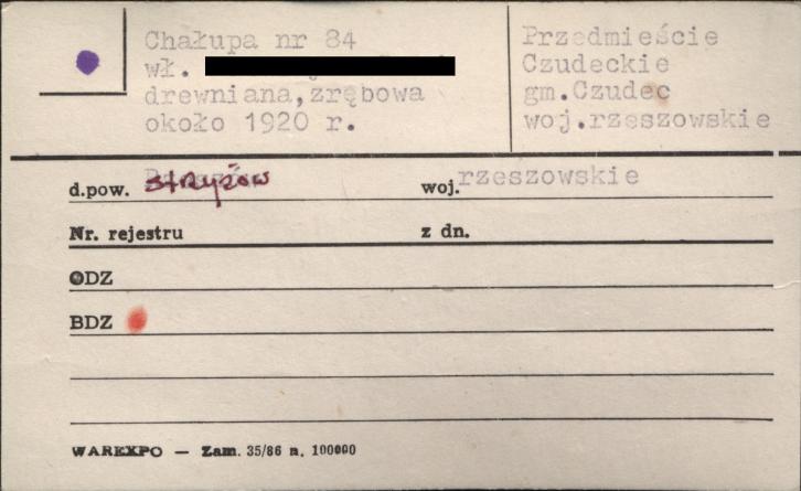 chałupa, skan 1