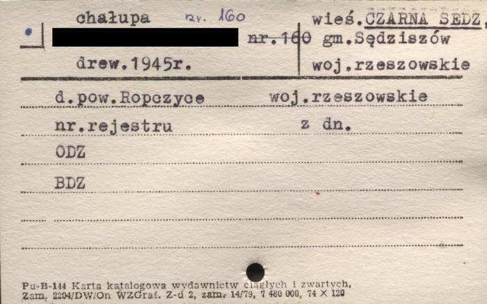 chałupa, skan 1