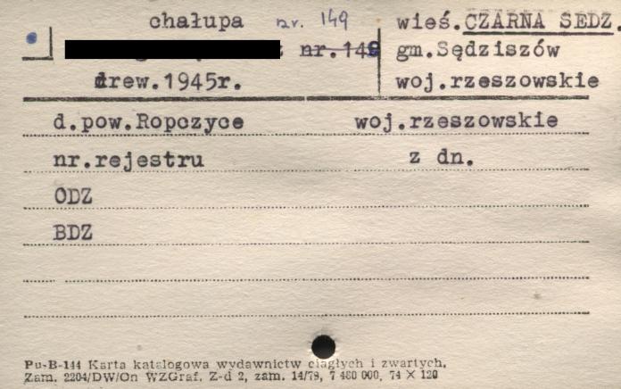 chałupa, skan 1