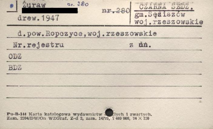 żuraw studzienny, skan 1