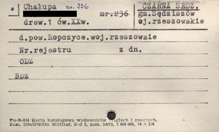 chałupa, skan 1