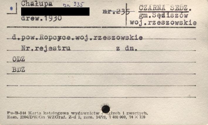chałupa, skan 1