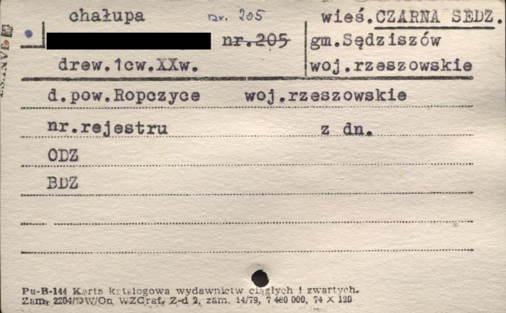 chałupa, skan 1