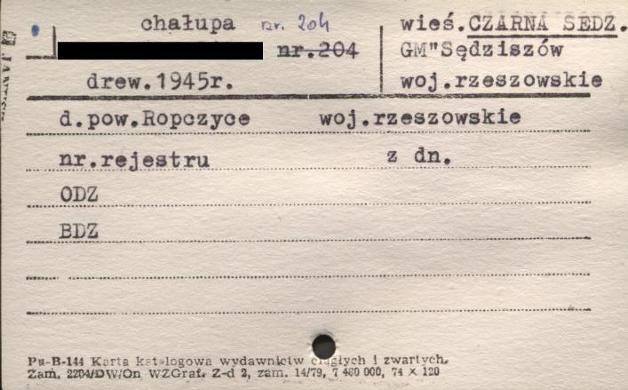 chałupa, skan 1