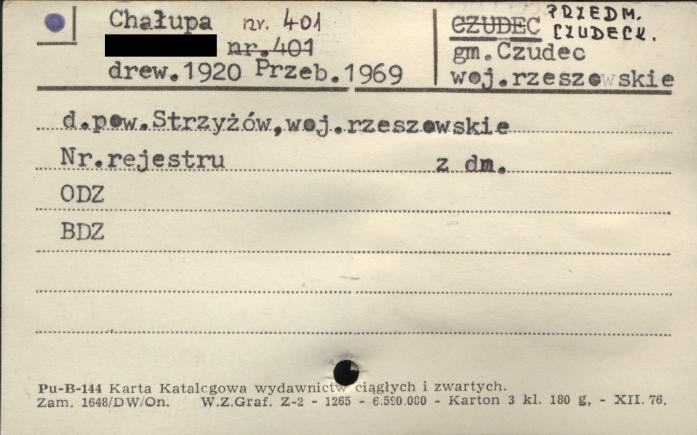 chałupa, skan 1
