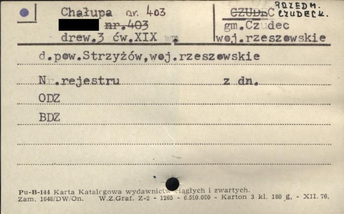 chałupa, skan 1