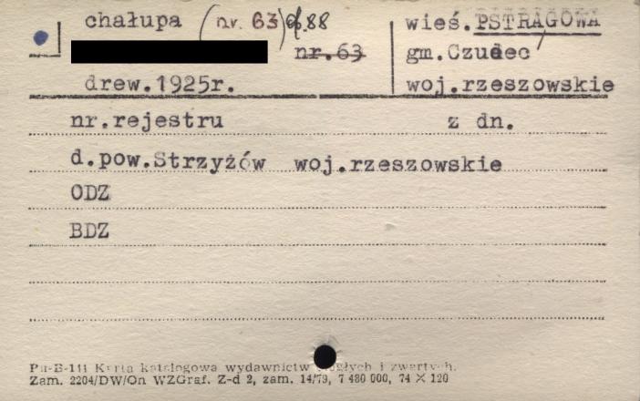 chałupa, skan 1